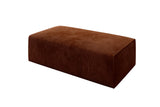 Beistellhocker Vasto in Cord – Orange