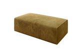 Beistellhocker Vasto in Cord – Safran