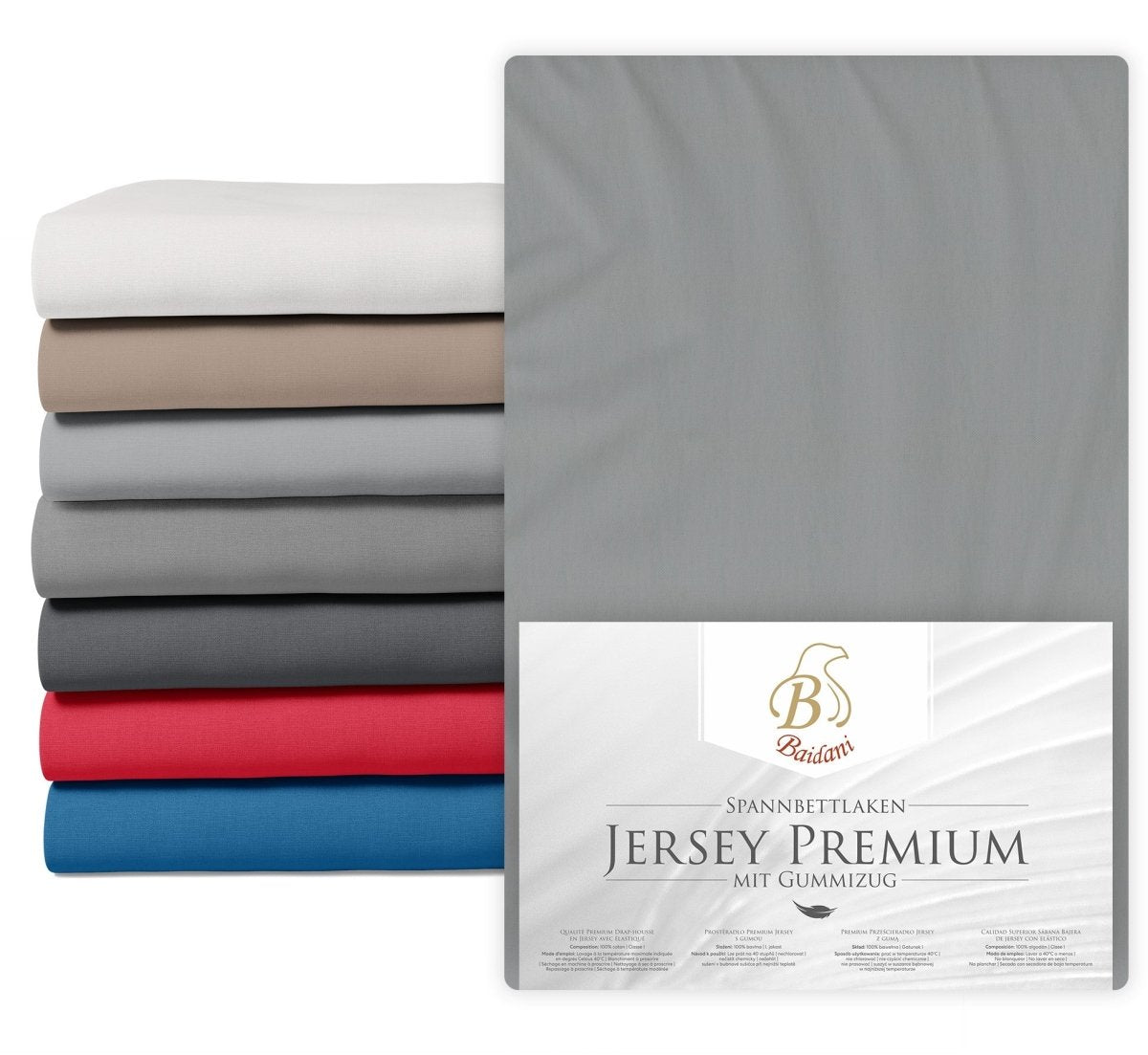 🎁 Premium Boxspring Bettlaken Jersey - Luxusbetten24