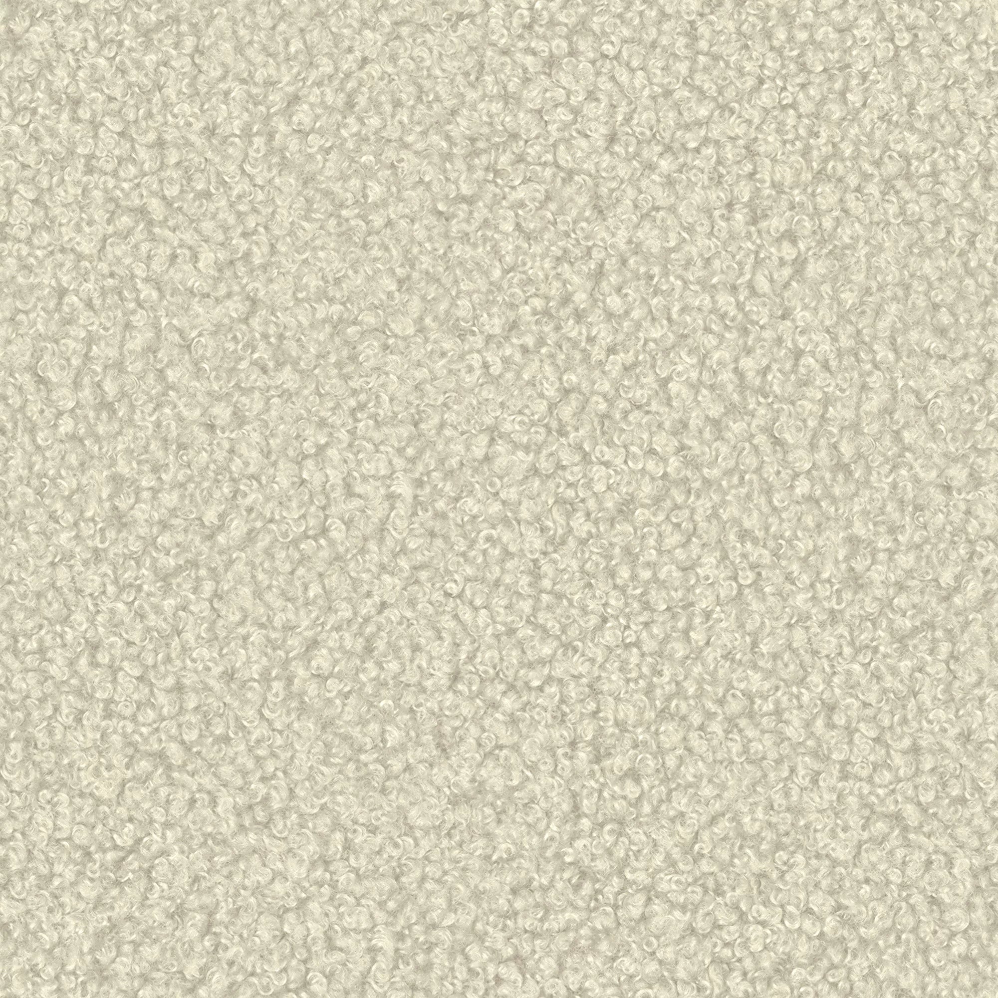 Designer Polsterbett Luma in Bouclé mit Stauraum