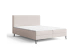Boxspringbett Selina Slim Bouclé mit Stauraum – Beige