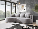 Designer Ecksofa Lucca in Samt