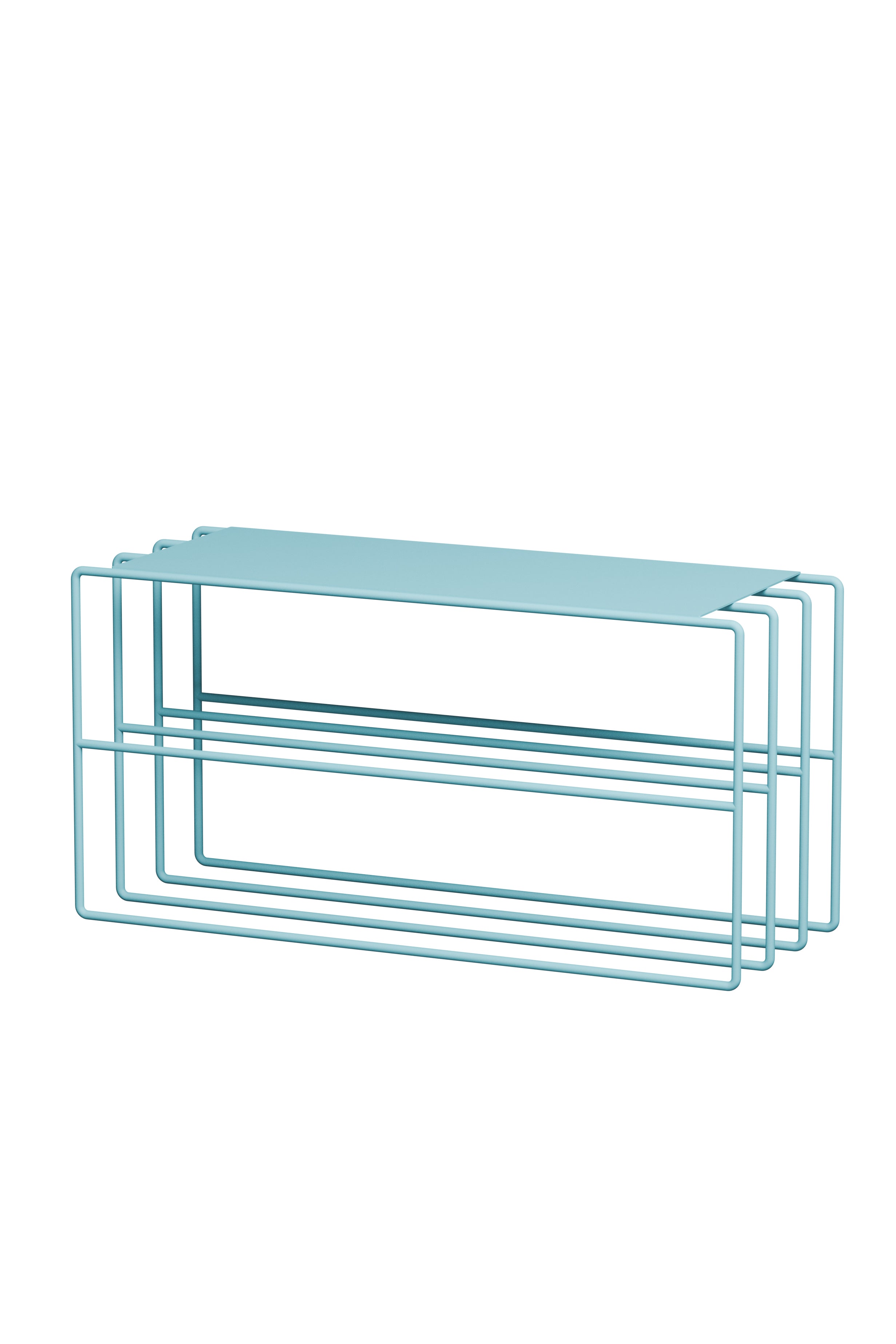 Schuhregal Neva – Metallregal mit Loft-Flair in vielen Farben