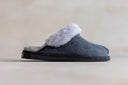 Lammfell Damen Hausschuhe Nuvia – Echtes Lammfell in Grau