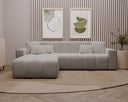 Designer Ecksofa Loft in Samt