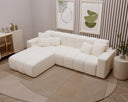 Designer Ecksofa Loft in Samt