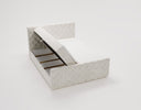 Boxspringbett Chester Samt mit Stauraum