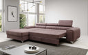 Designer Ecksofa Melinda mit Schlaf- und Klappfunktion