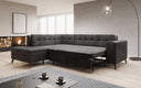 Designer Ecksofa Lania mit Schlaffunktion