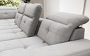 Designer Sofa Nerio mit verstellbarer Kopf- und Rückenlehne