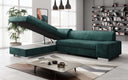 Designer Ecksofa Pina mit Schlaf- und Klappfunktion