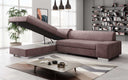 Designer Ecksofa Pina mit Schlaf- und Klappfunktion