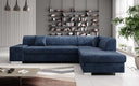 Designer Ecksofa Pina mit Schlaf- und Klappfunktion