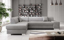 Designer Ecksofa Pina mit Schlaf- und Klappfunktion