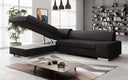 Designer Ecksofa Pina mit Schlaf- und Klappfunktion