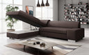 Designer Ecksofa Pina mit Schlaf- und Klappfunktion