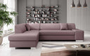Designer Ecksofa Pina mit Schlaf- und Klappfunktion