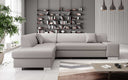 Designer Ecksofa Pina mit Schlaf- und Klappfunktion