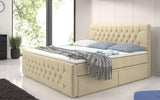 Boxspringbett Sognare mit Stauraum - Luxusbetten24