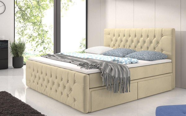 Boxspringbett Sognare mit Stauraum
