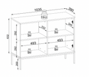 Designer Kommode Nayra III inkl. LED - Luxusbetten24