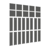 Gepolstertes Wandpaneel - Set 120x195 cm - Luxusbetten24