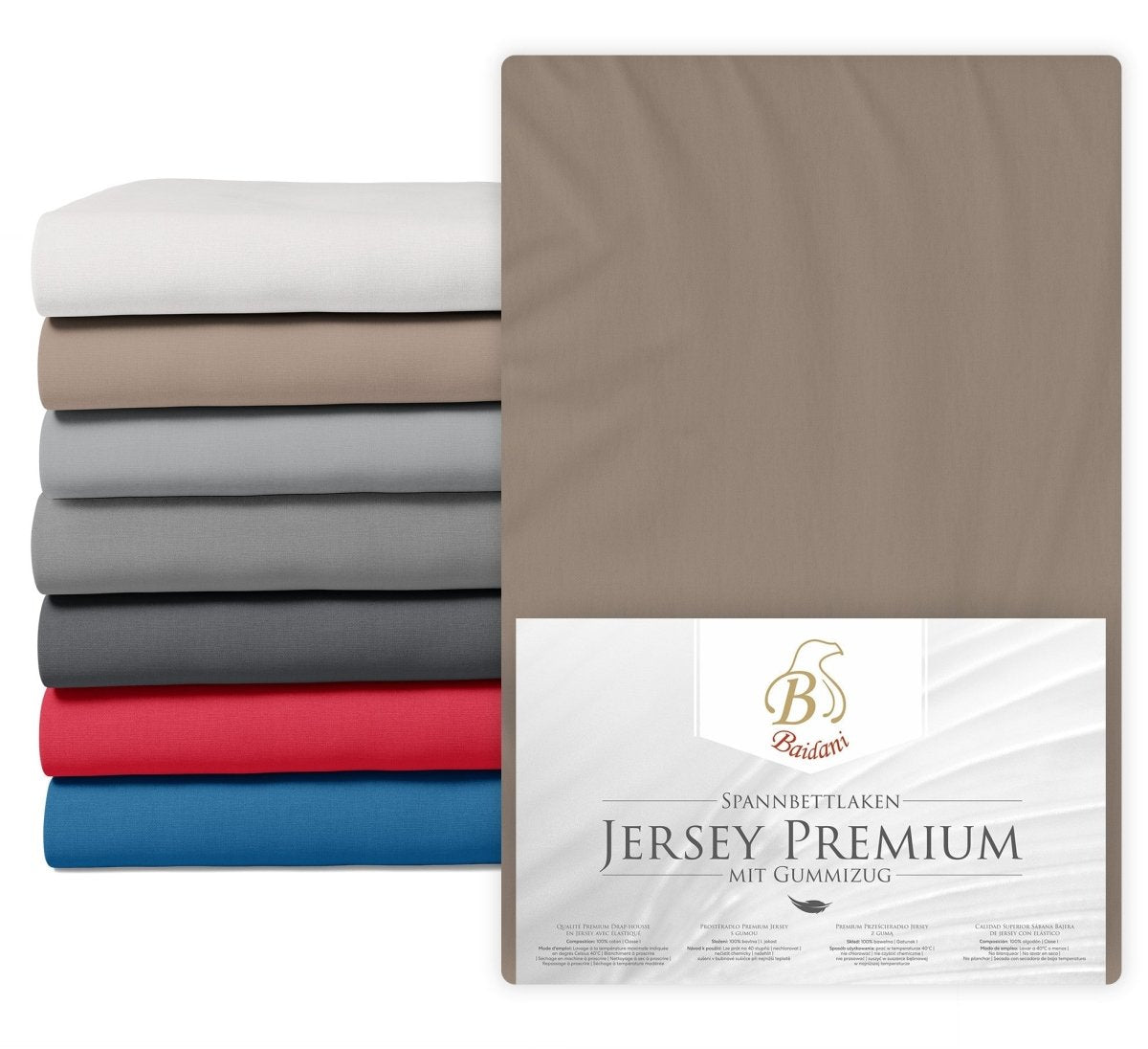 Premium Boxspring Bettlaken Jersey - Luxusbetten24